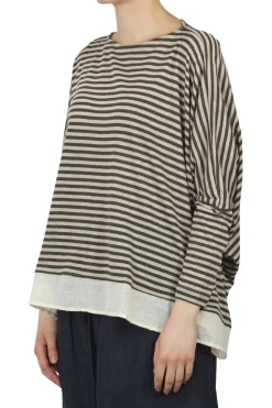 - Maglia - 450663 - Beige/Verde^Mama B Sale