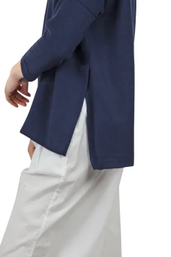 - Maglia - 450626 - Blu^Mama B Outlet
