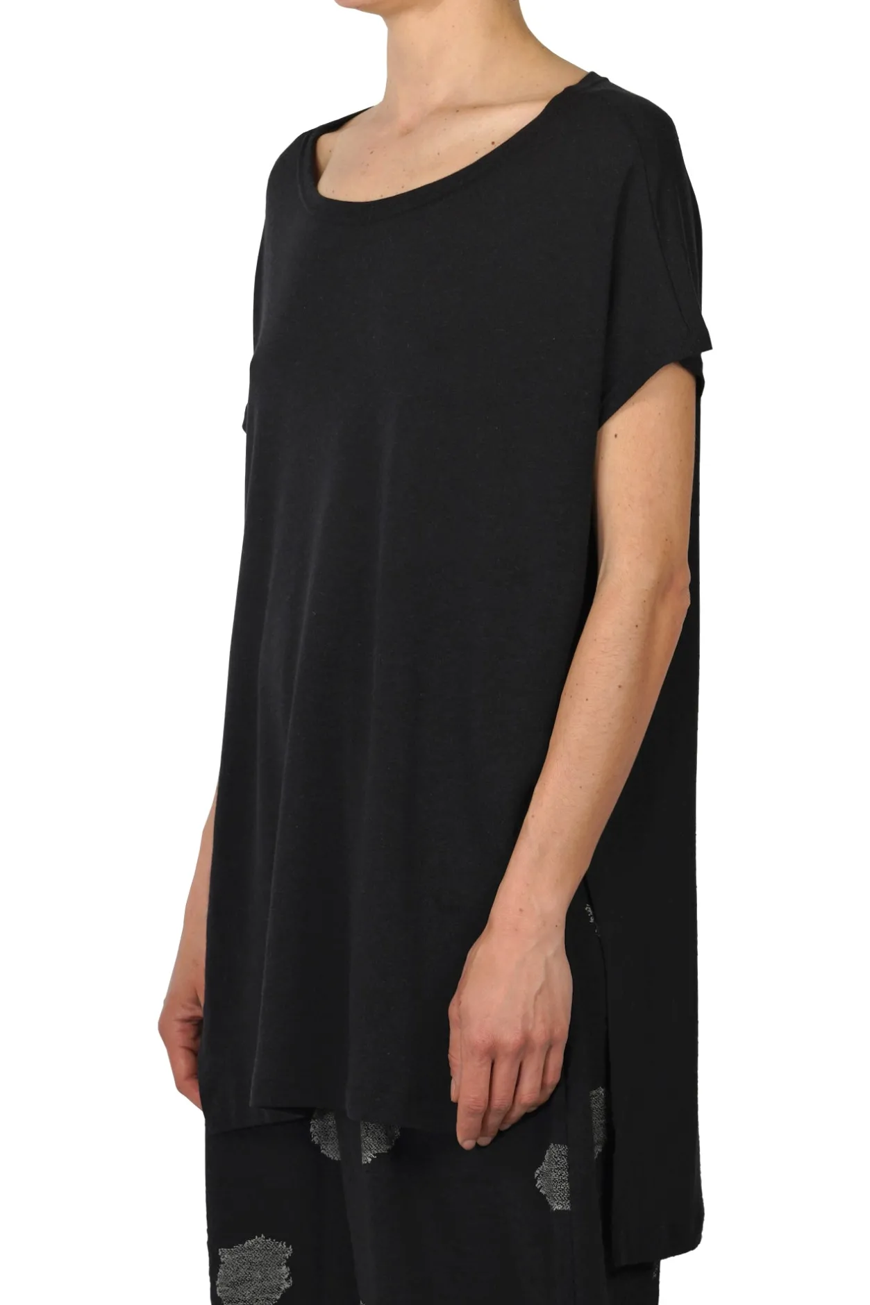 - Maglia - 450639 - Nero^Mama B Hot