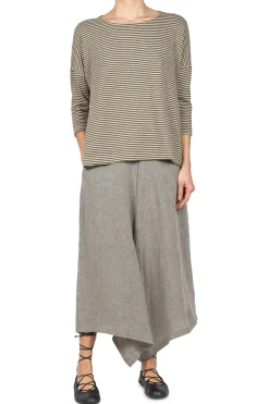 - Maglia - 450627 - Verde/Latte^Mama B Discount