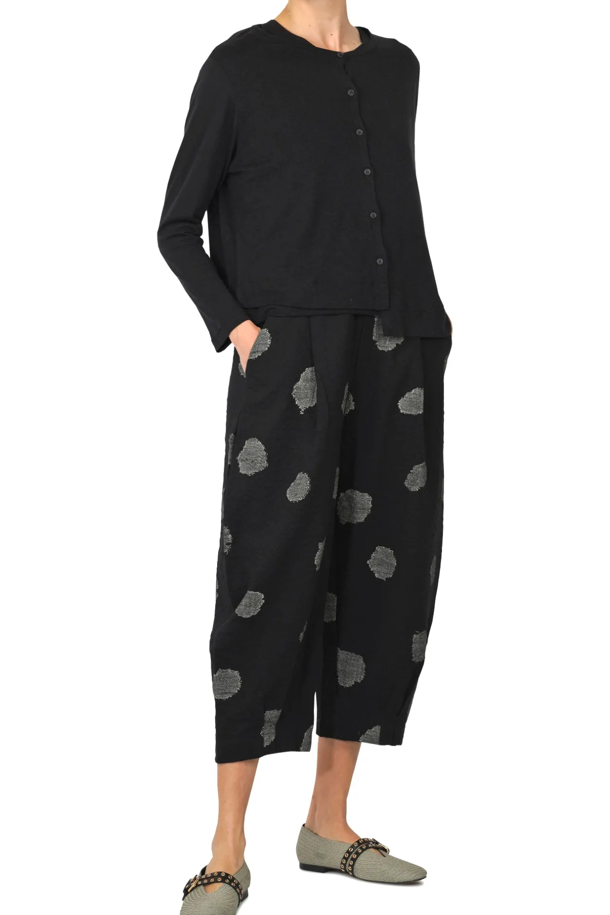 - Pantalone - 450615 - Nero/Latte^Mama B Online