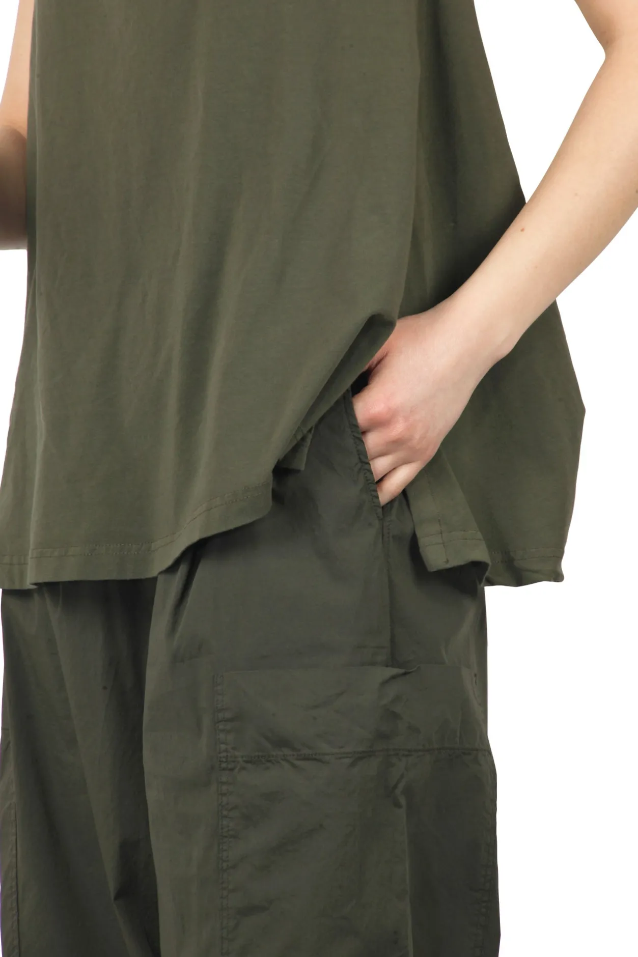 - Pantalone - 450622 - Verde^Mama B Hot