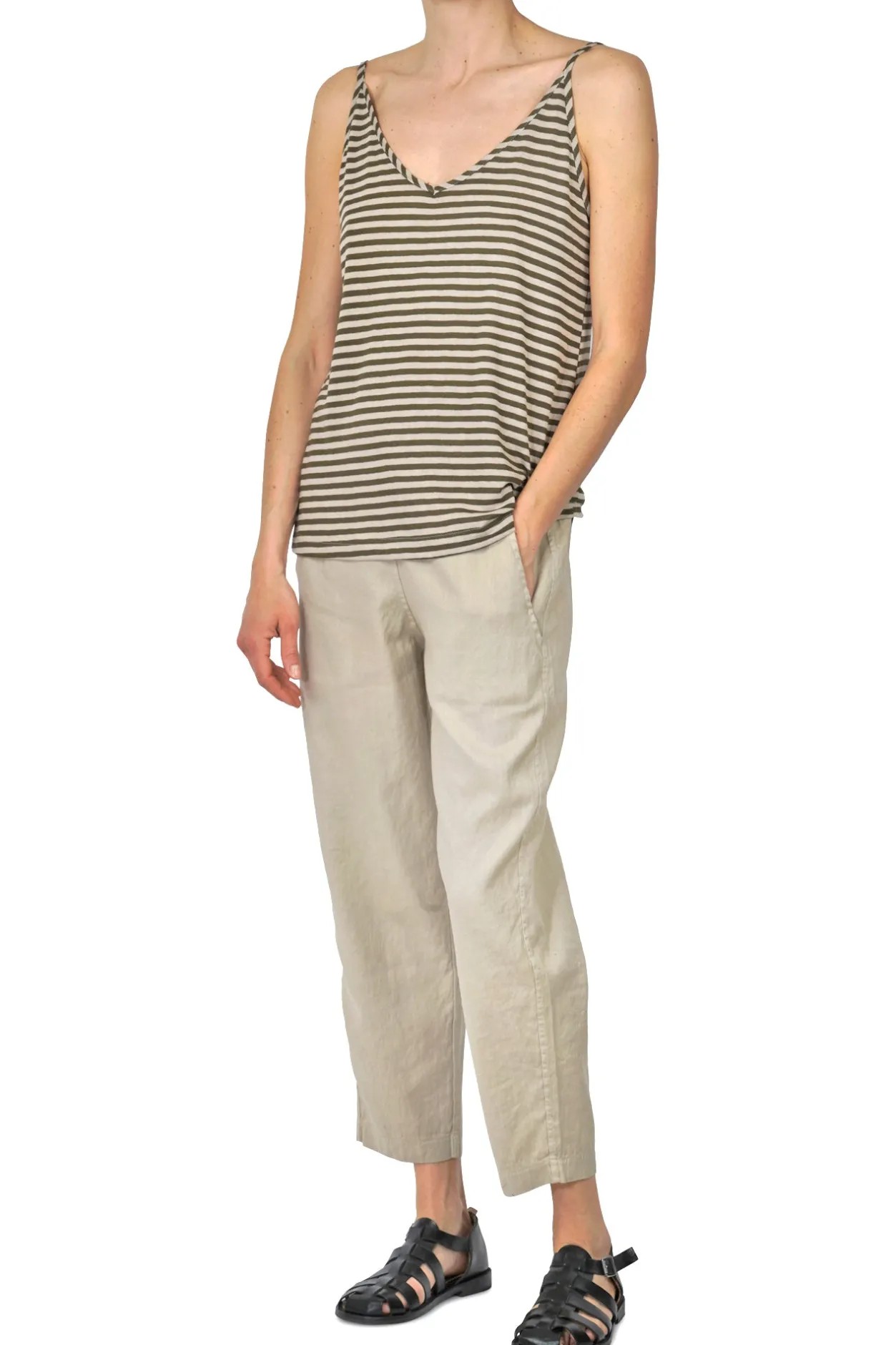 - Top - 450669 - Verde/Beige^Mama B Fashion