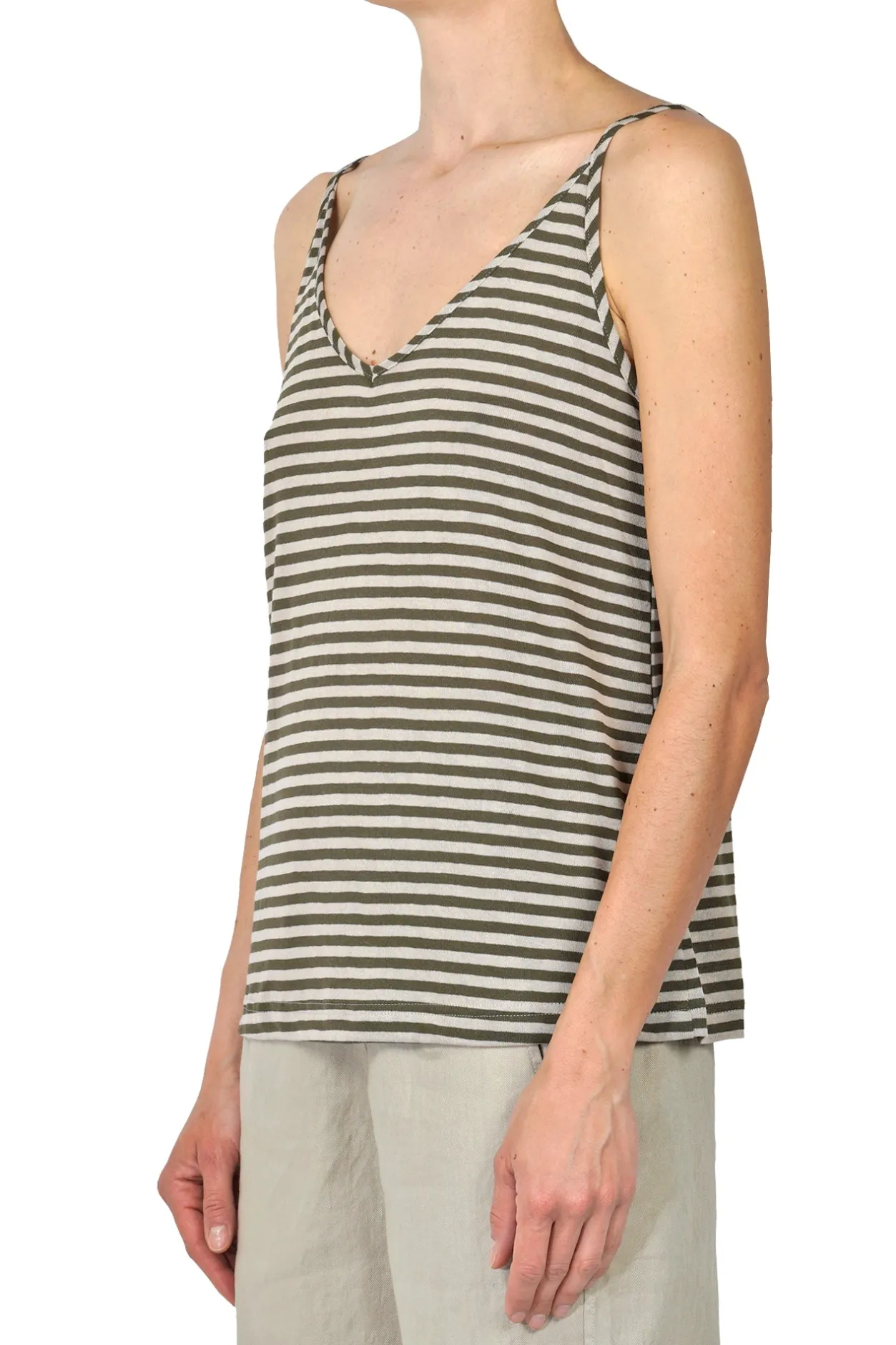 - Top - 450669 - Verde/Beige^Mama B Fashion