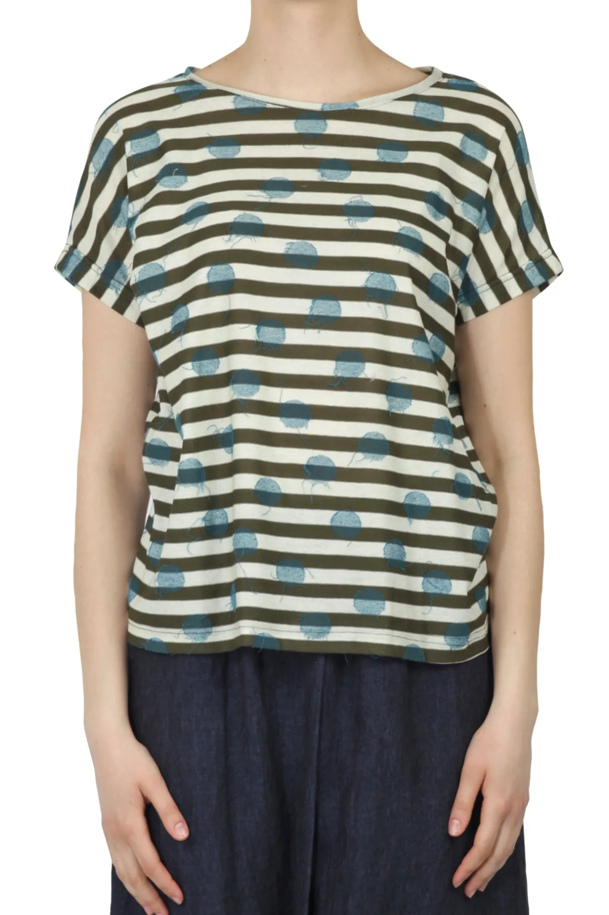 - T-shirt - 450623 - Verde/Latte^Mama B New