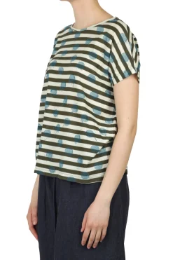 - T-shirt - 450623 - Verde/Latte^Mama B New