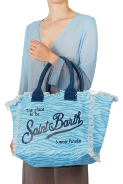 - Borsa grande - 450955 - Fantasia Azzurro^MC2 Saint Barth Best