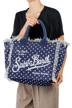 - Borsa grande - 450958 - Blu/Bianco^MC2 Saint Barth Hot