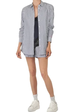 - Camicia - 450901 - Bianco/Blu^MC2 Saint Barth Clearance