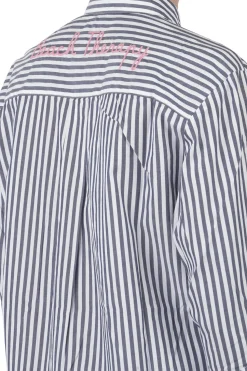 - Camicia - 450901 - Bianco/Blu^MC2 Saint Barth Clearance