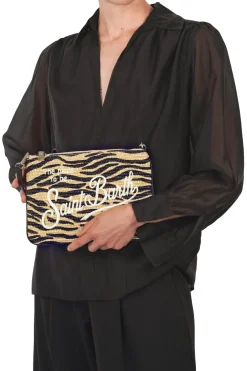 - Pochette - 450927 - Beige/Nero^MC2 Saint Barth New