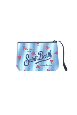 - Pochette - 451575 - Blu/Arancione^MC2 Saint Barth Fashion