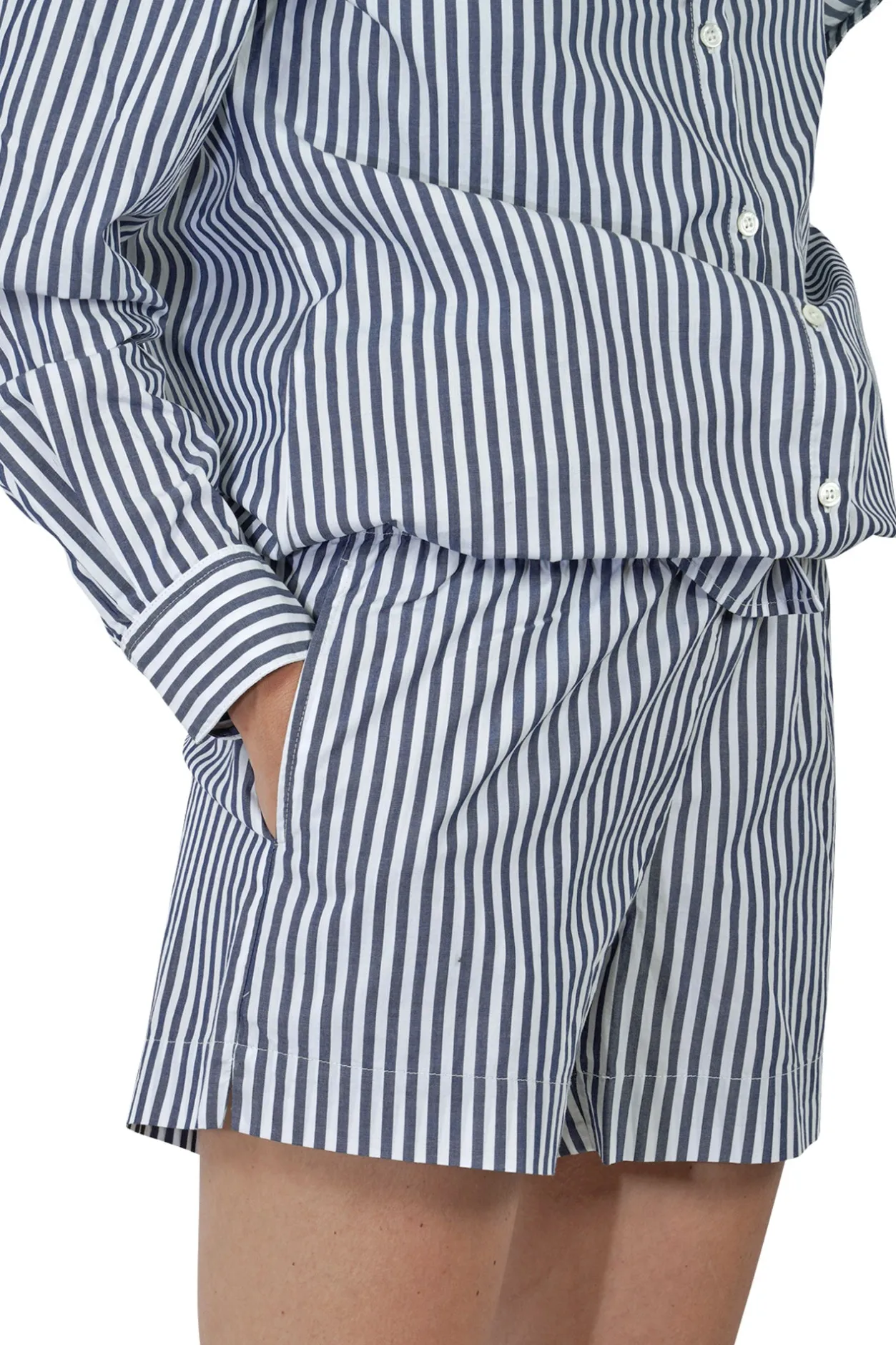 - Shorts - 450900 - Bianco/Blu^MC2 Saint Barth Fashion