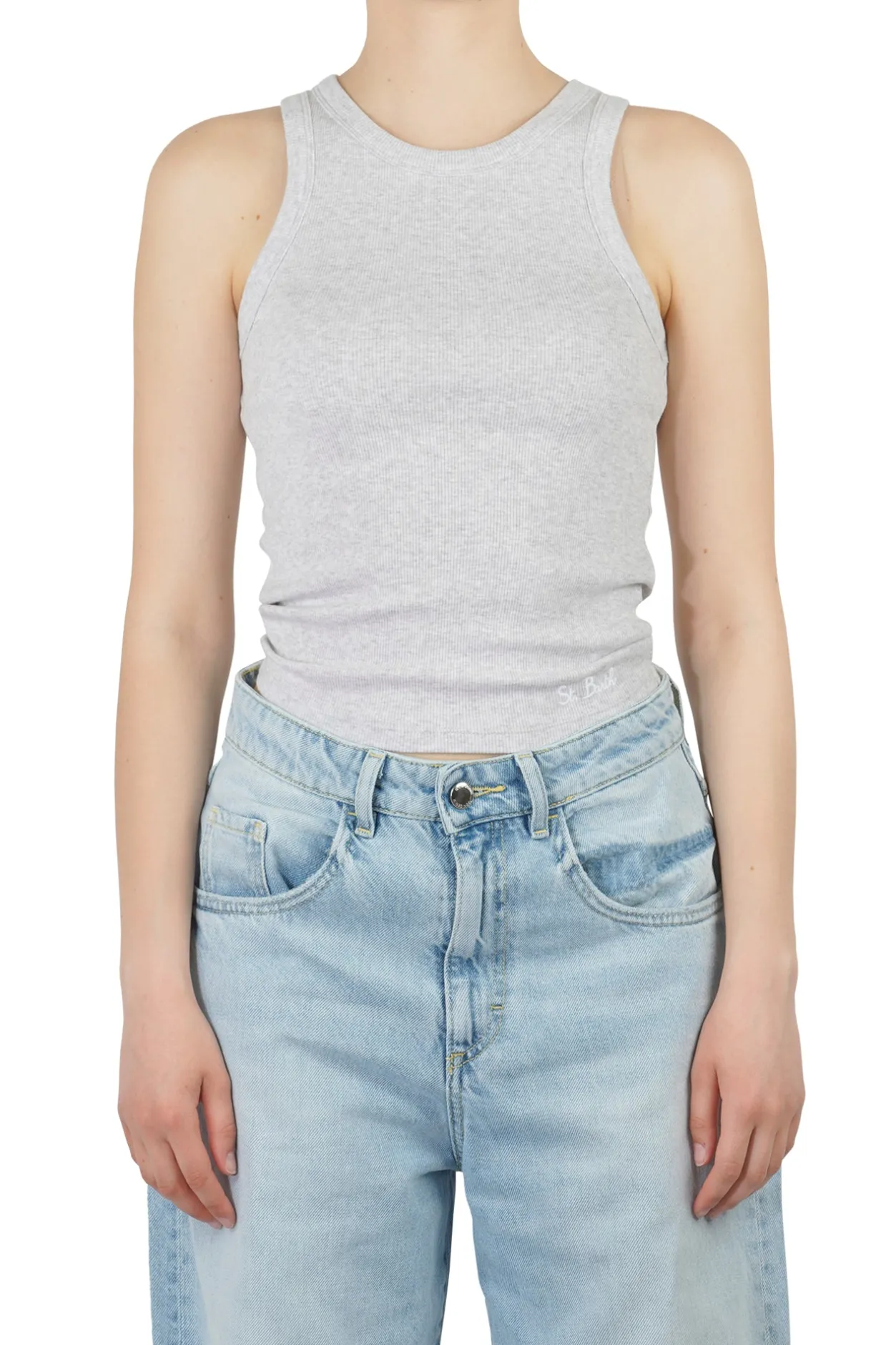 - Top - 450915 - Grigio^MC2 Saint Barth Outlet