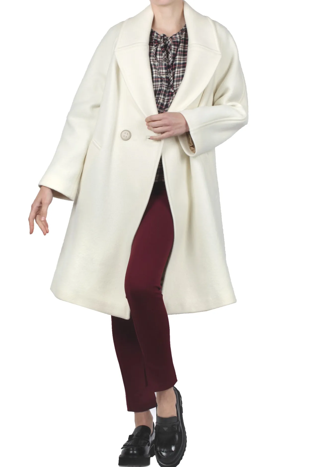 - Pantalone - 401439 - Bordeaux^Merci Hot