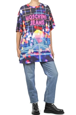 - T-shirt - 421600 - Multicolor^MO5CH1NO JEANS - Moschino Fashion