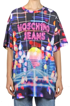 - T-shirt - 421600 - Multicolor^MO5CH1NO JEANS - Moschino Fashion