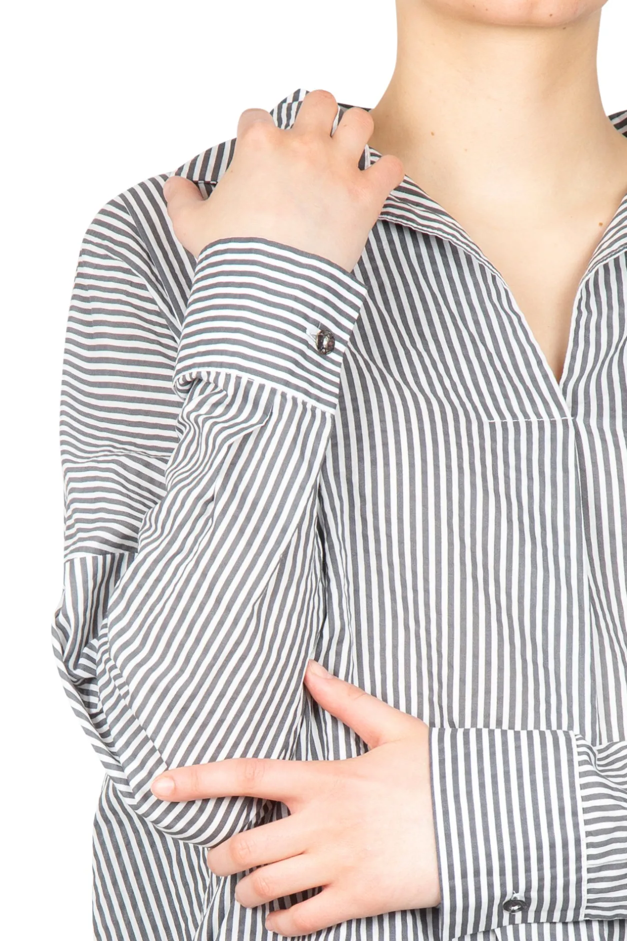 - Blusa - 450077 - Bianco/Nero^Neirami Discount