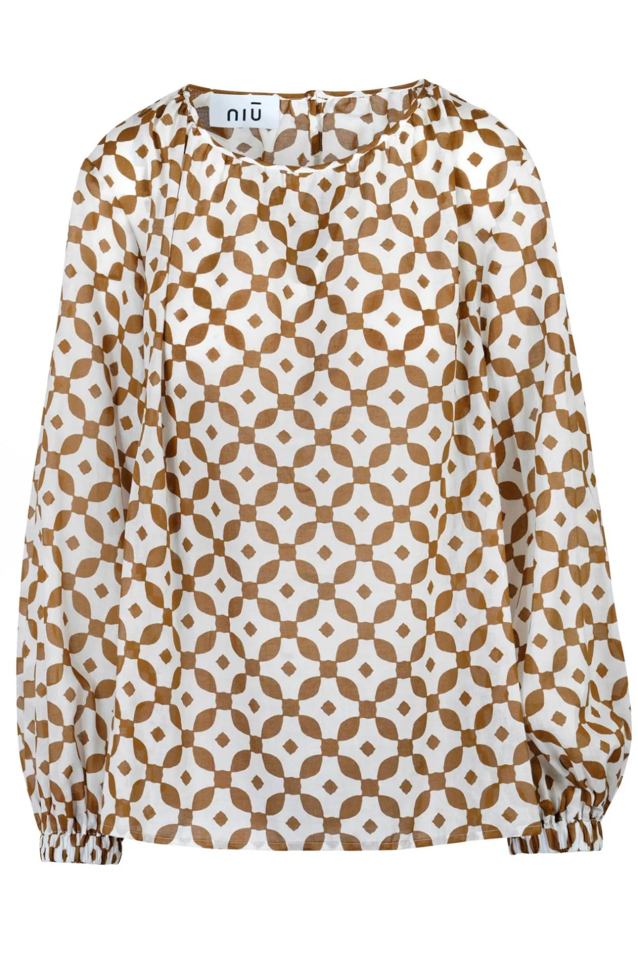 - Blusa - 450231 - Bianco/Tabacco^NIU Sale
