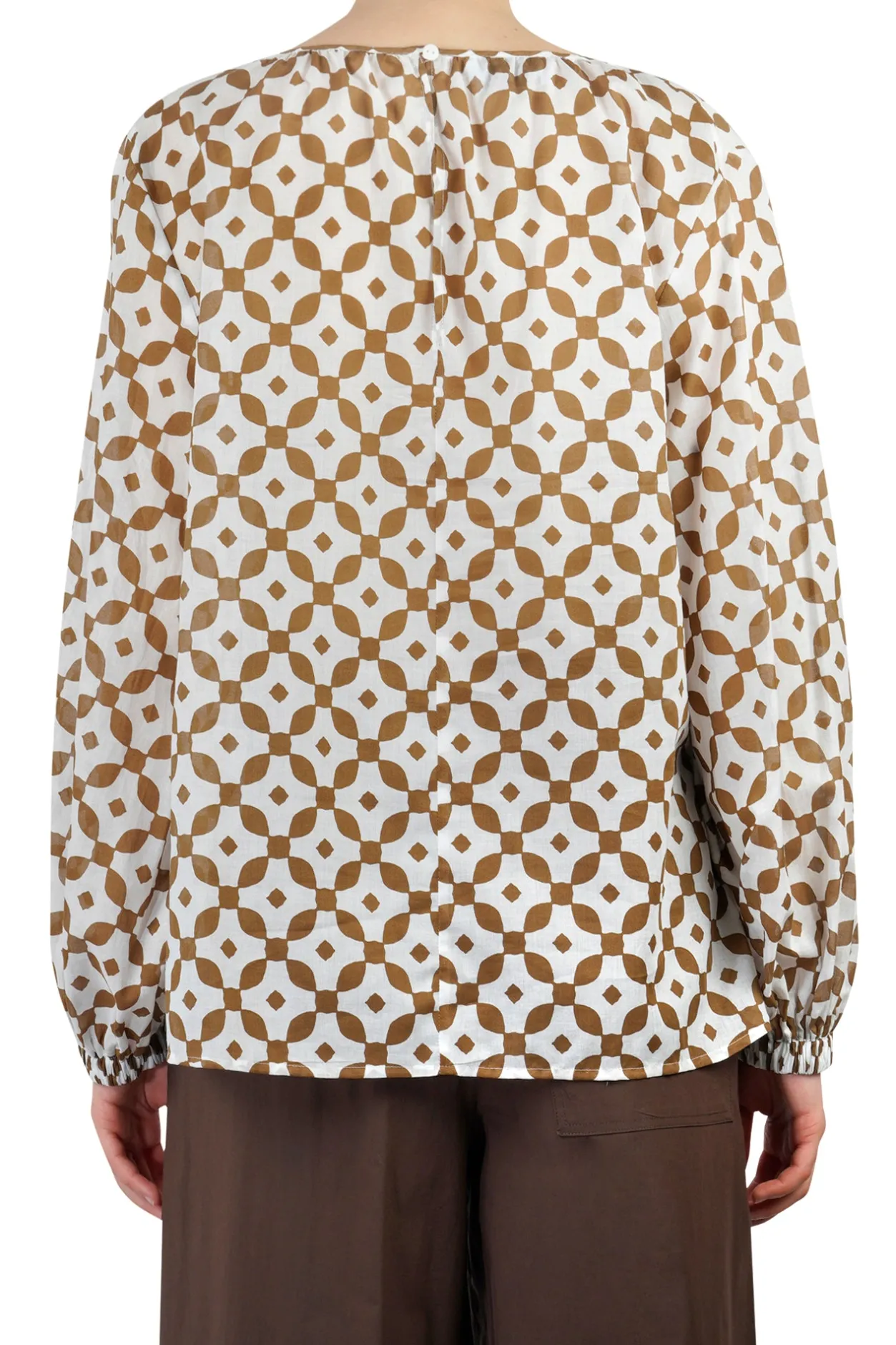 - Blusa - 450231 - Bianco/Tabacco^NIU Sale