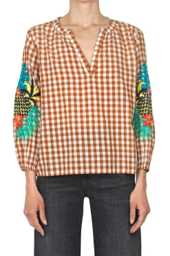 - Blusa - 450221 - Fantasia Arancione^NIU Fashion