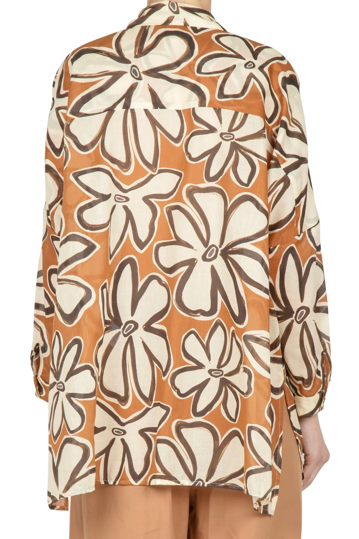 - Camicia - 450216 - Fantasia Cammello^NIU Fashion