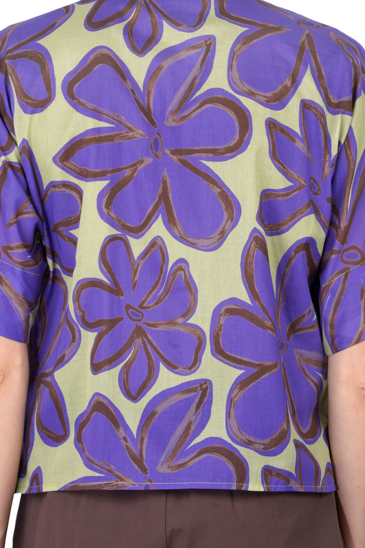 - Camicia - 450214 - Verde/Viola^NIU Fashion