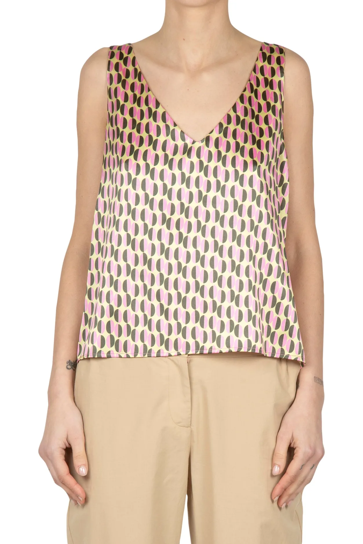 - Top - 450219 - Giallo/Fuxia^NIU Fashion