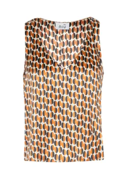 - Top - 450219 - Nero/Ruggine^NIU Discount