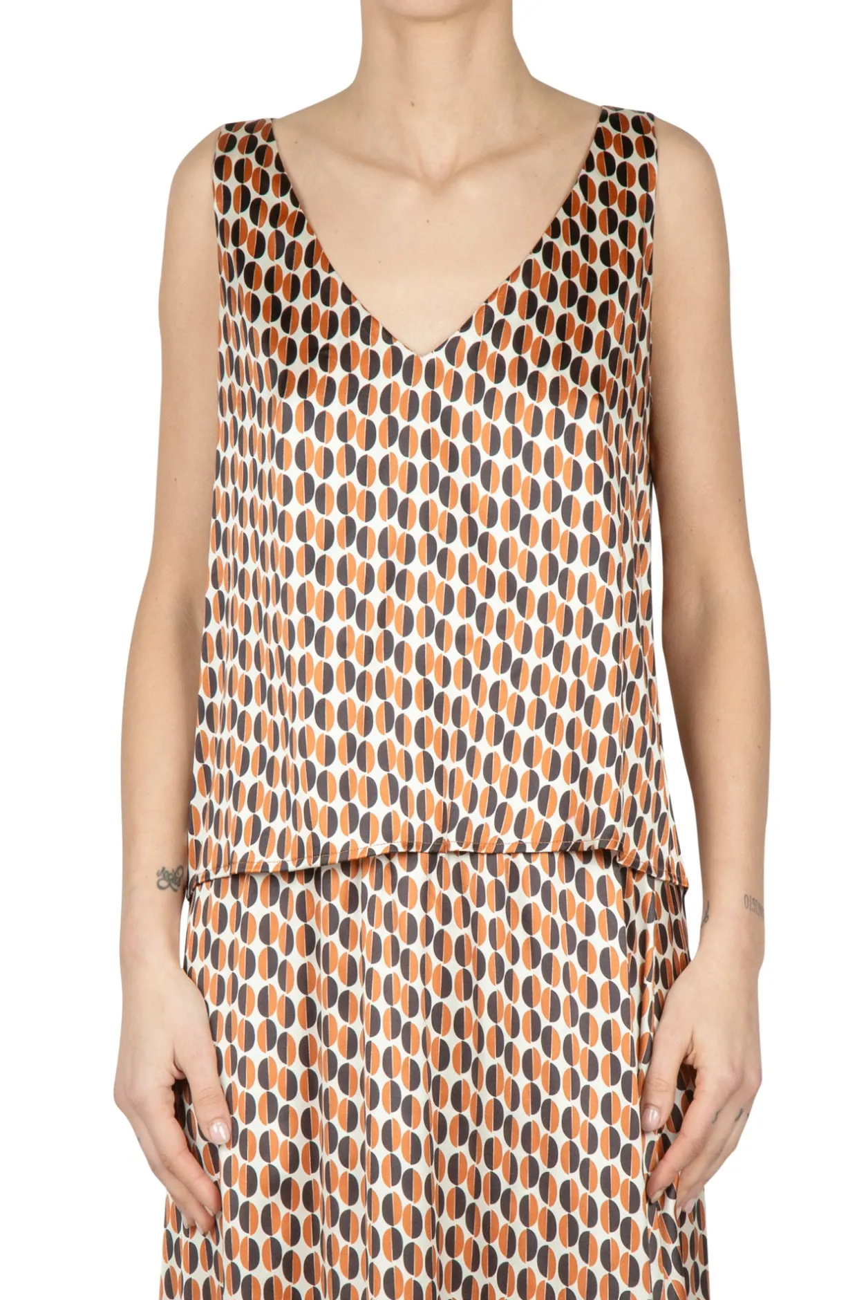 - Top - 450219 - Nero/Ruggine^NIU Discount