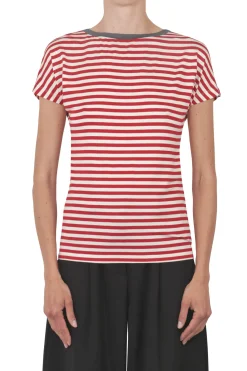 - T-shirt - 450211 - Bianco/Rosso^NIU Fashion