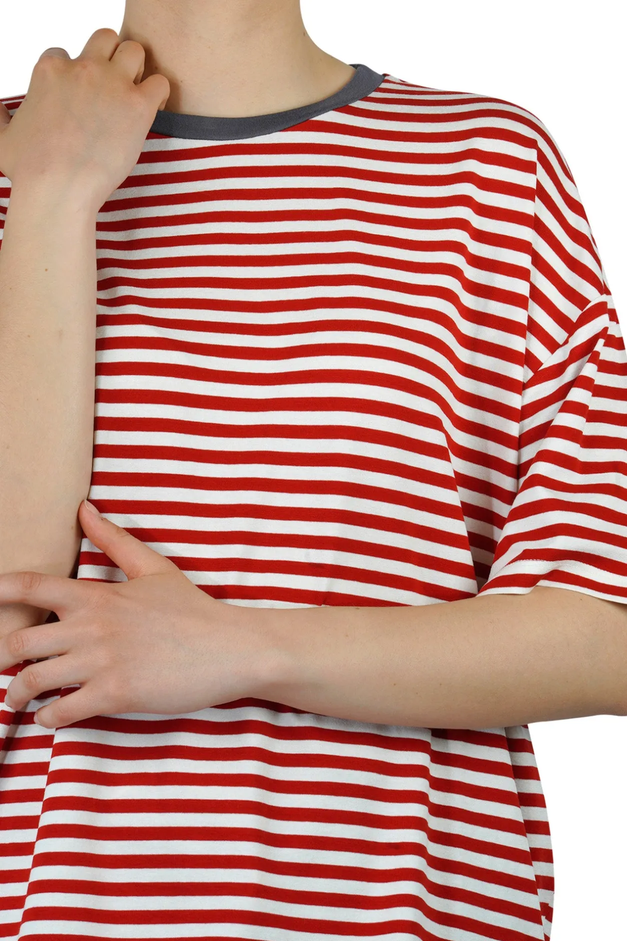 - T-shirt - 450210 - Bianco/Rosso^NIU Hot