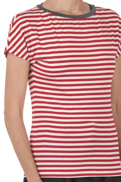 - T-shirt - 450211 - Bianco/Rosso^NIU Fashion