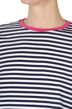 - T-shirt - 450210 - Blu/Bianco^NIU Fashion