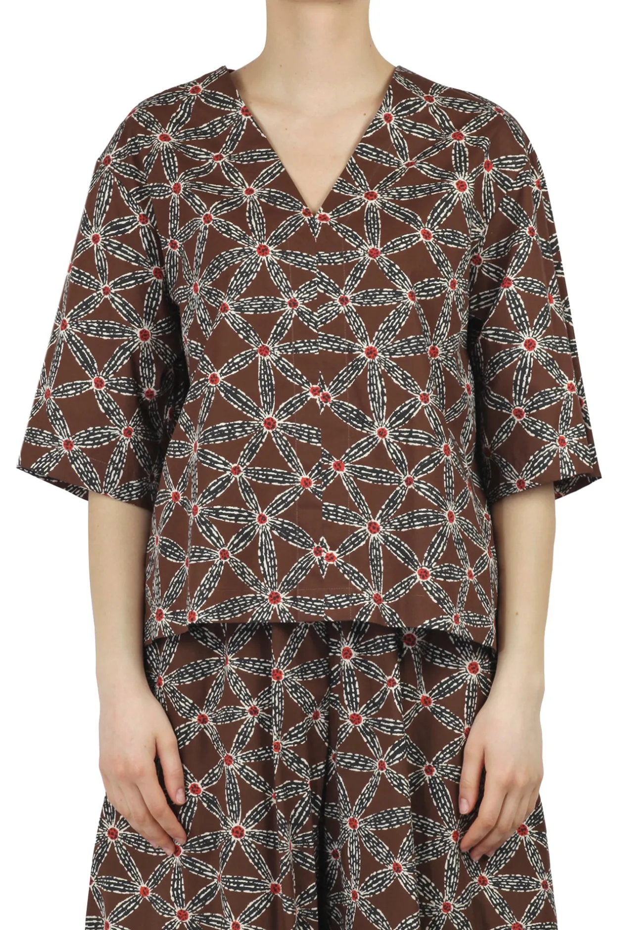 - Blusa - 450356 - Cioccolato^Ottod'ame Fashion