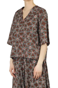 - Blusa - 450356 - Cioccolato^Ottod'ame Fashion