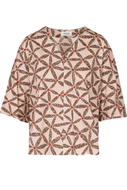 - Blusa - 450356 - Rosa/Marrone^Ottod'ame New
