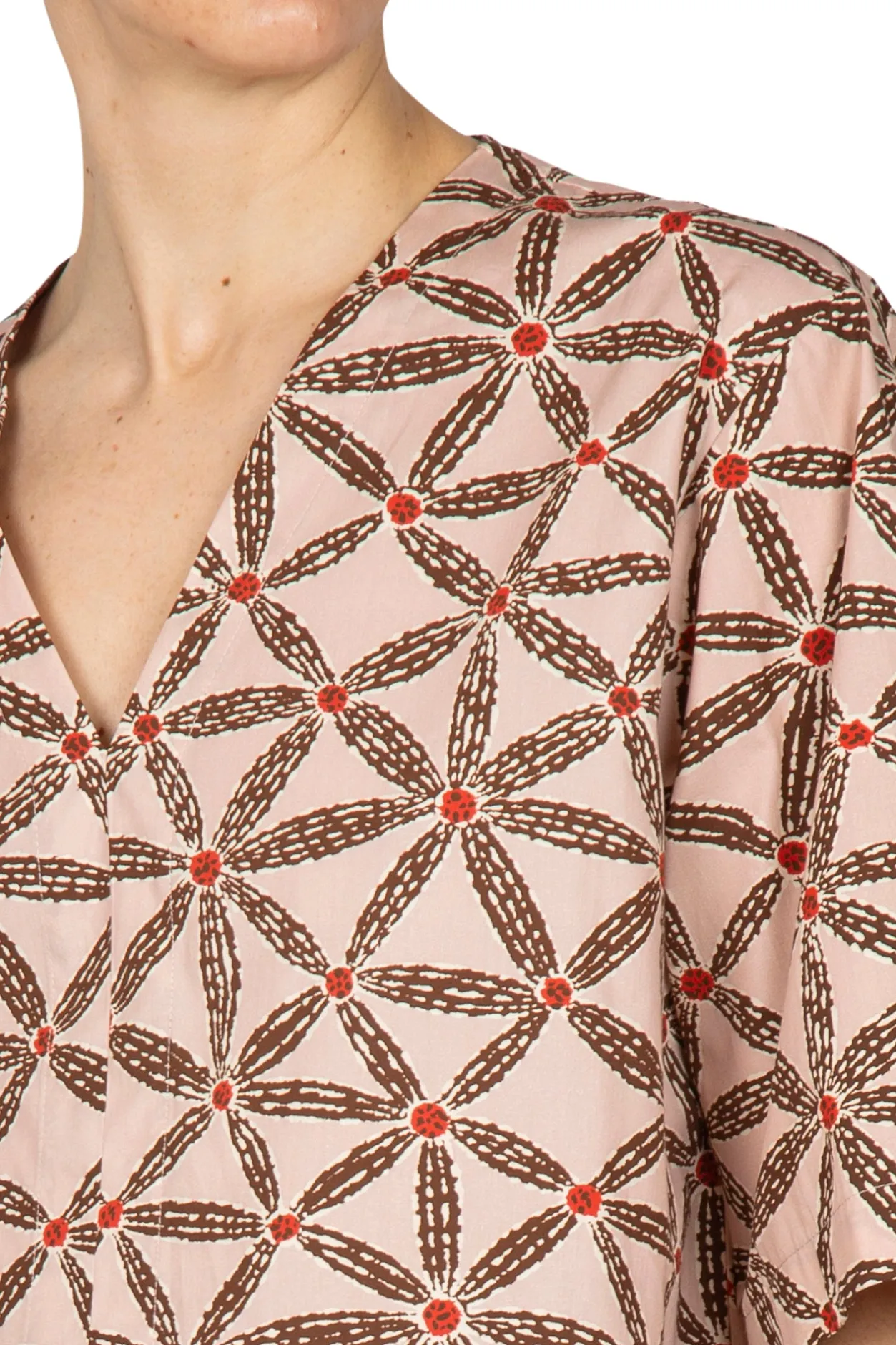 - Blusa - 450356 - Rosa/Marrone^Ottod'ame New