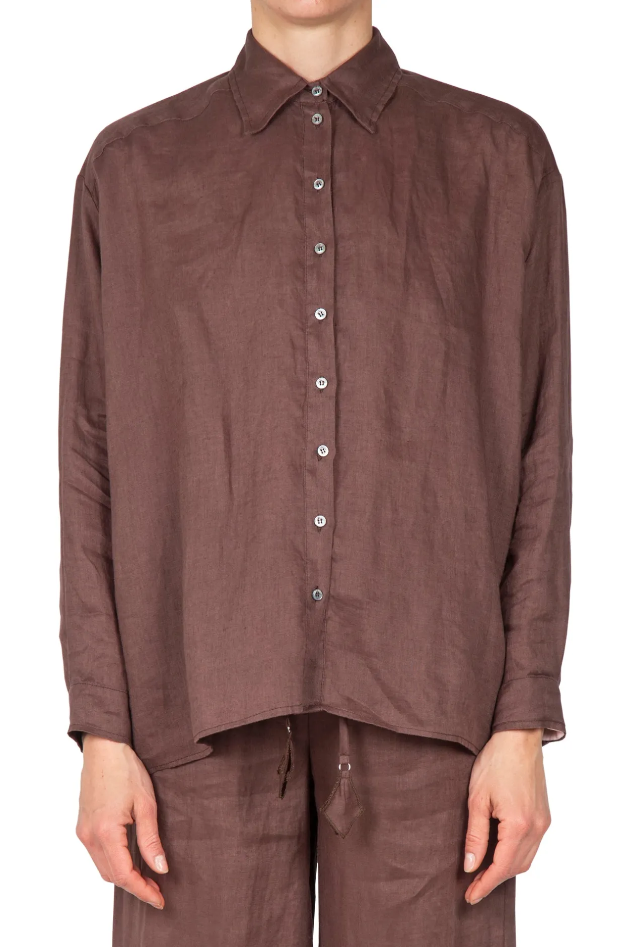 - Camicia - 450385 - Cioccolato^Ottod'ame Hot