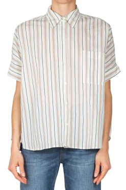 - Camicia - 450358 - Fantasia Blu^Ottod'ame Outlet