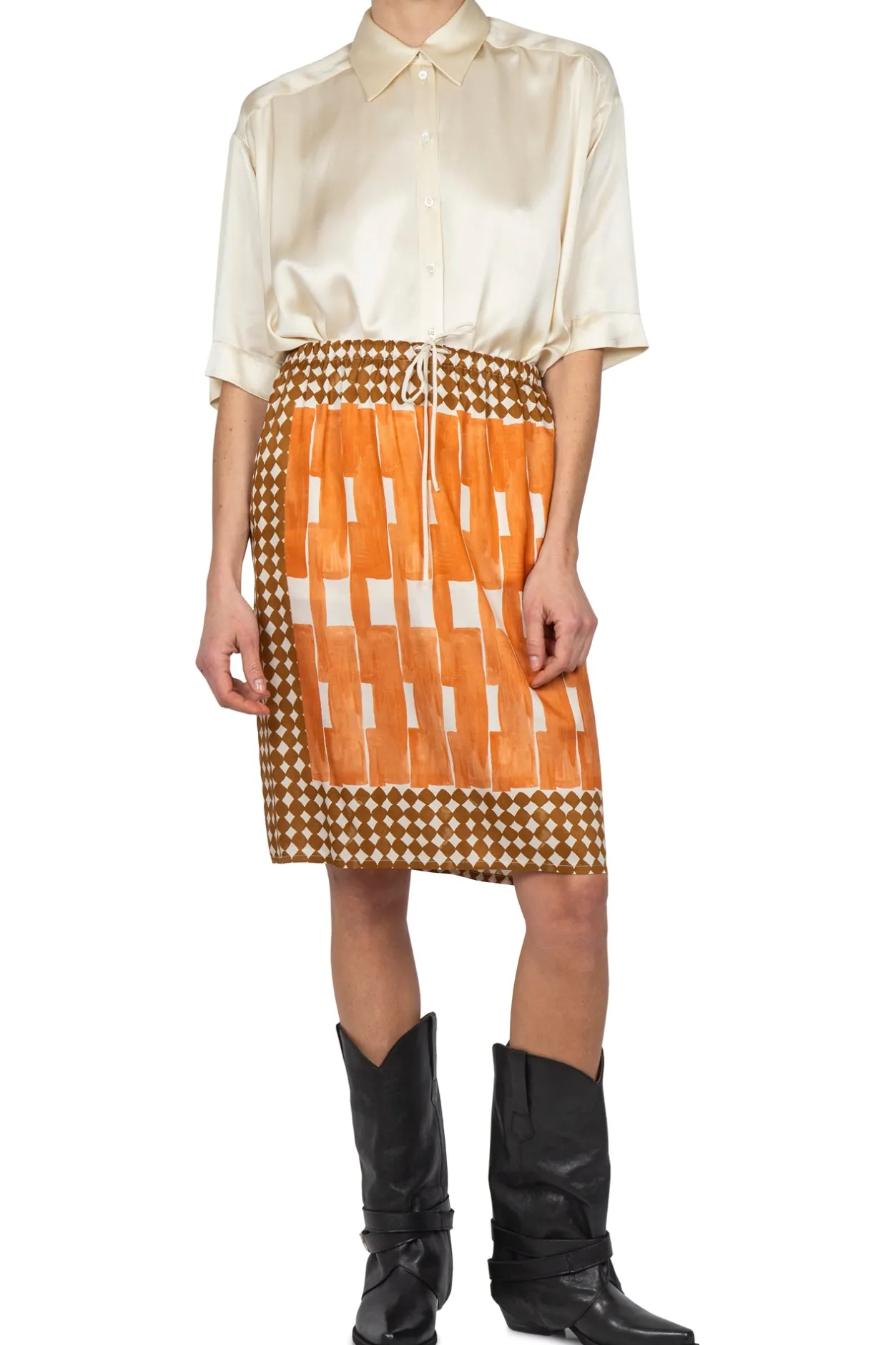 - Camicia - 450403 - Latte^Ottod'ame Sale