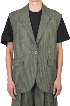 - Gilet - 450408 - Verde^Ottod'ame Clearance
