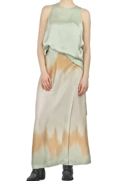 - Gonna - 450367 - Salvia/Beige^Ottod'ame Clearance