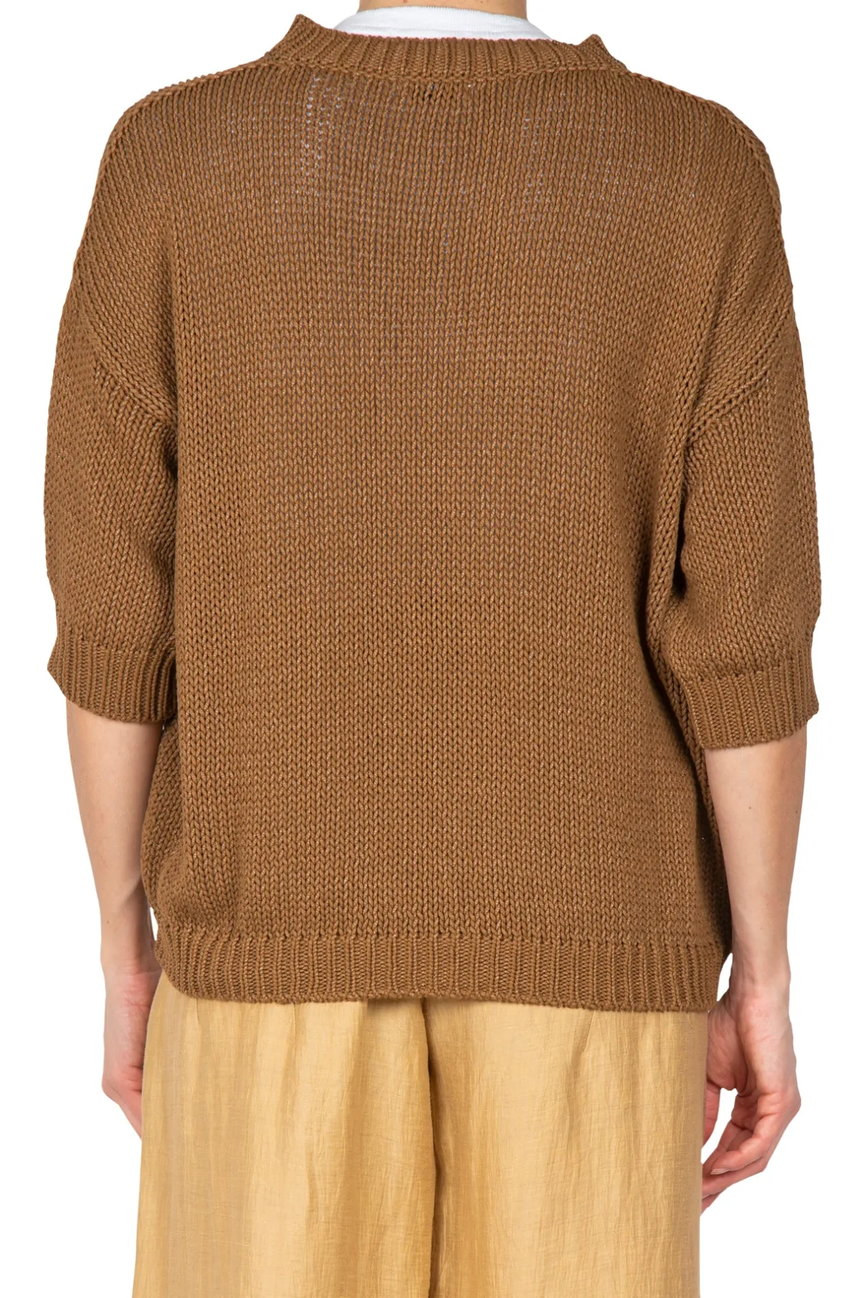 - Maglia - 450383 - Cioccolato^Ottod'ame New