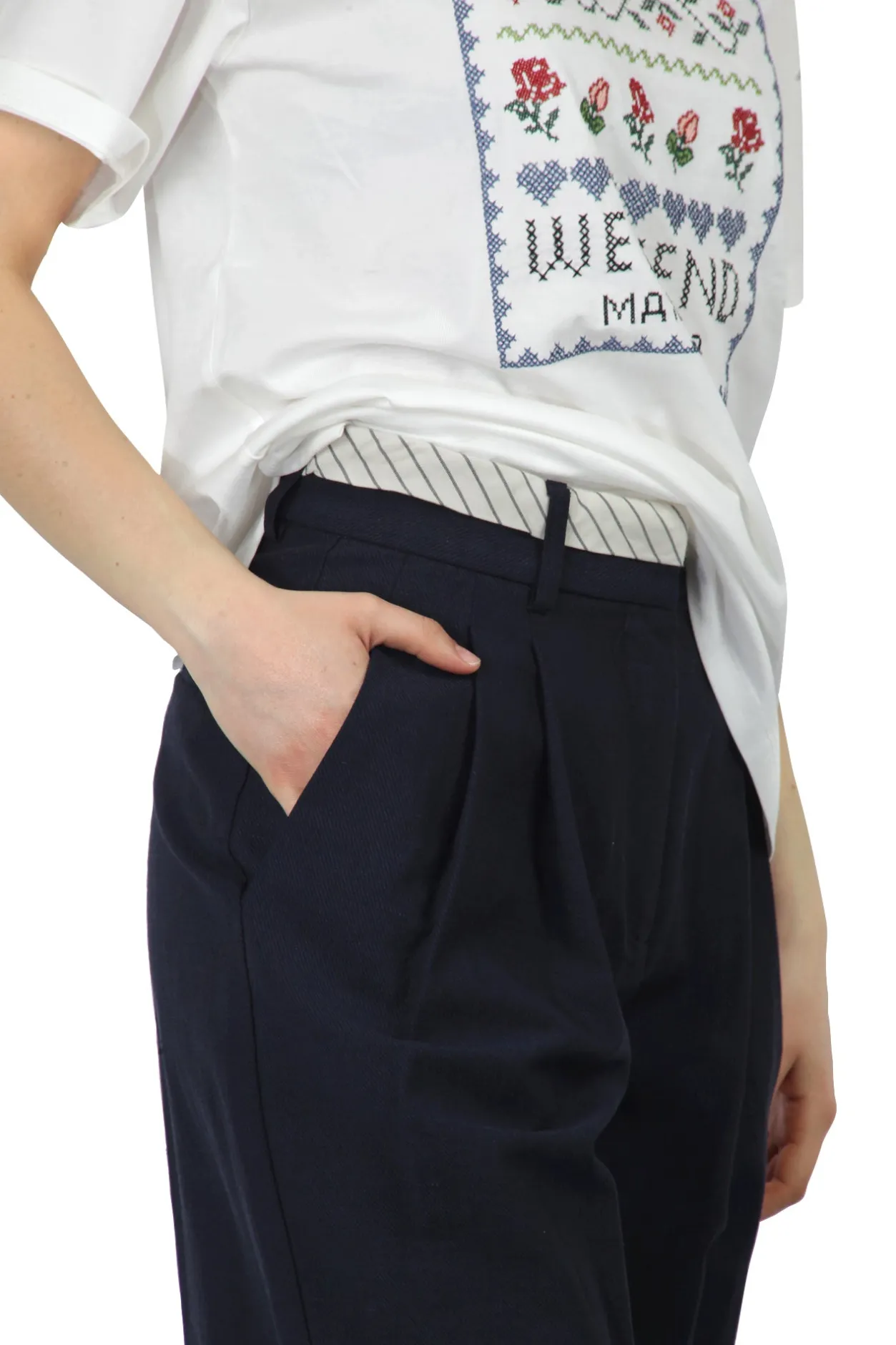 - Pantalone - 450347 - Blu^Ottod'ame New