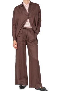 - Pantalone - 450384 - Cioccolato^Ottod'ame New