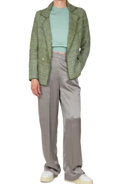 - Pantalone - 450360 - Grigio^Ottod'ame Discount