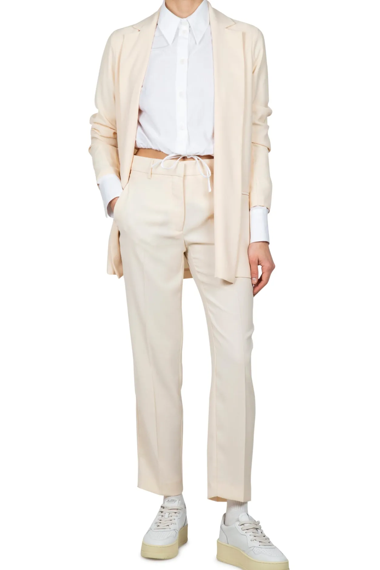 - Pantalone - 450342 - Latte^Ottod'ame Outlet