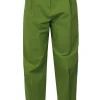 - Pantalone - 450354 - Verde^Ottod'ame Clearance