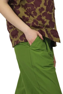 - Pantalone - 450354 - Verde^Ottod'ame Clearance